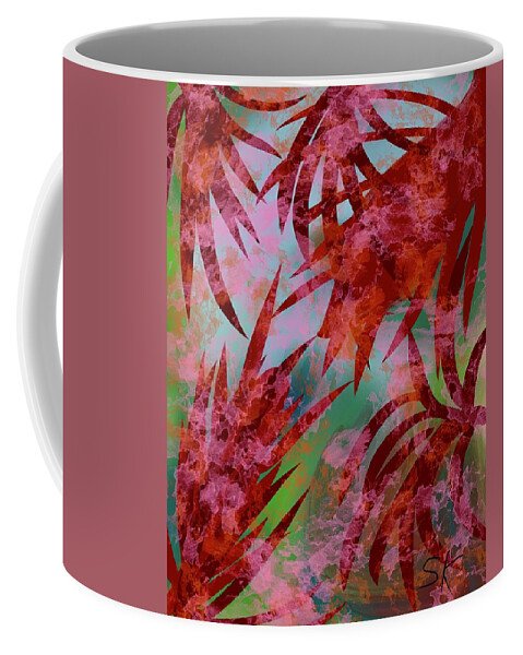 Kelp Coffee Mug featuring the digital art Kelp Dreams by Sherry Killam