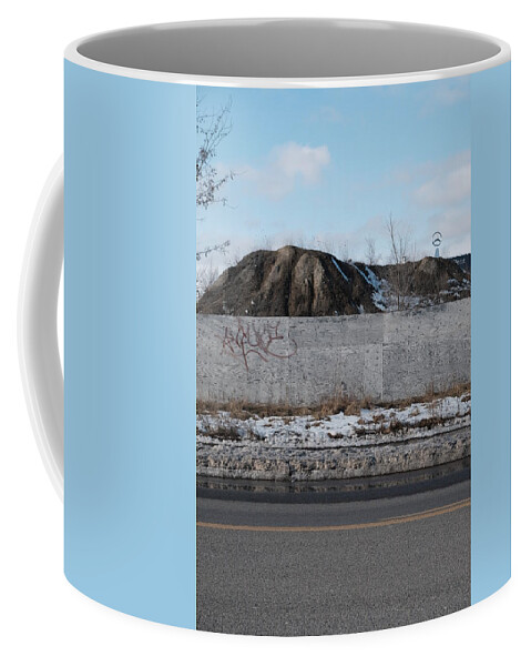 Mercedes Coffee Mug featuring the photograph King Shit by Kreddible Trout
