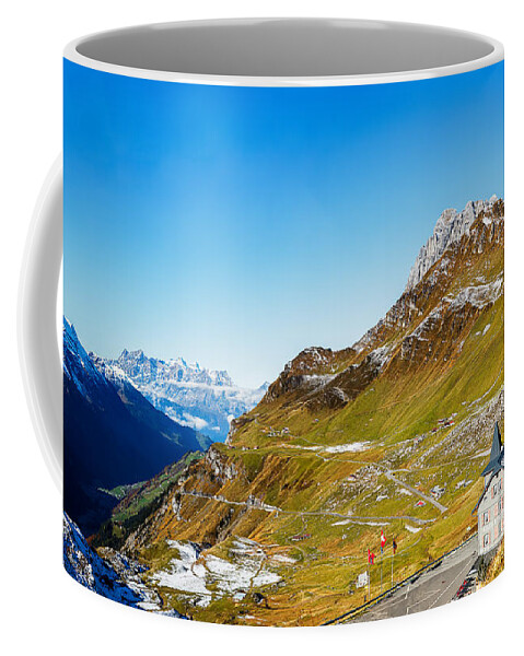 Nature Coffee Mug featuring the photograph Klausenpasshohe by Rick Deacon