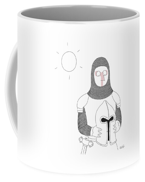 Knight in the Sun Coffee Mug