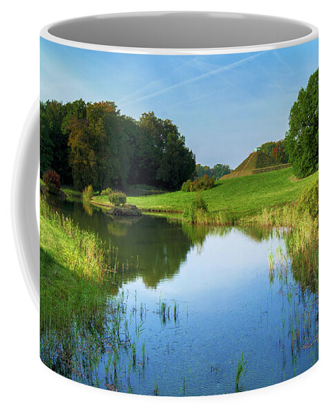 Landscape Park Coffee Mug featuring the photograph Land pyramid by Sun Travels