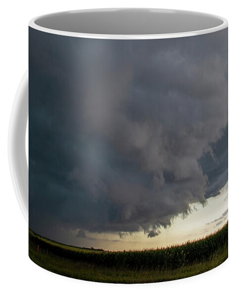 Nebraskasc Coffee Mug featuring the photograph Last August Storm Chase 039 by Dale Kaminski