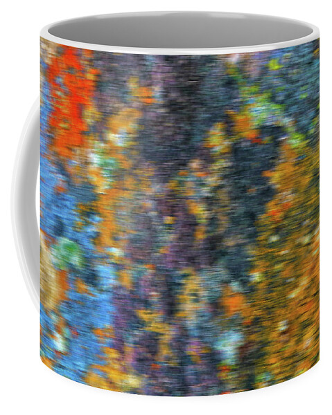 Lichen Coffee Mug featuring the photograph Lichen Abstract #1 by Jonathan Thompson