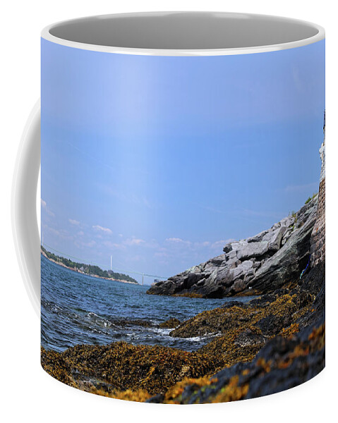 Lighthouse Coffee Mug featuring the photograph Castle Hill Lighthouse 5 by Doolittle Photography and Art