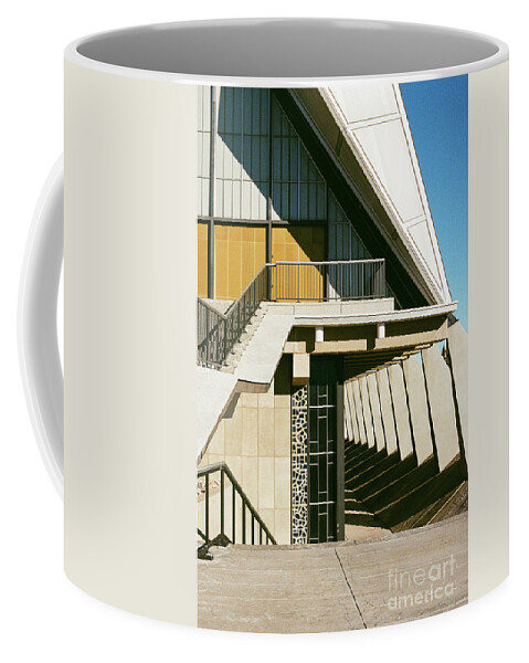 Architecture Coffee Mug featuring the photograph Lines and Shapes by Ana V Ramirez