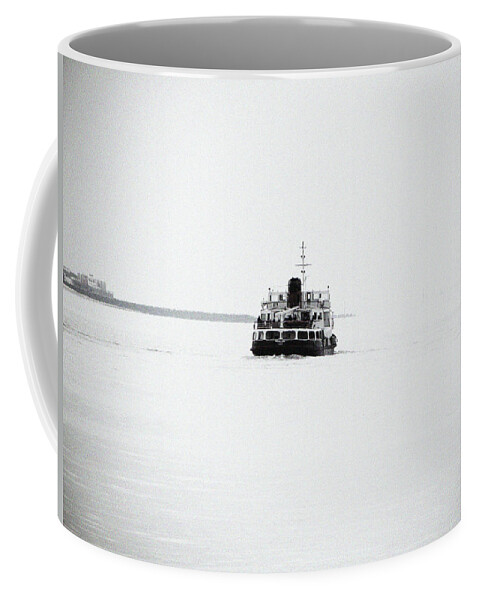 Liverpool Coffee Mug featuring the photograph LIVERPOOL. The Mersey Ferry 'Royal Iris' by Lachlan Main