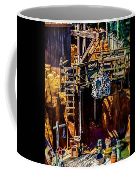  Coffee Mug featuring the photograph Loading Dock by Rodney Lee Williams