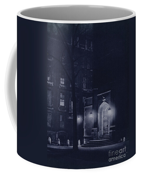 London Coffee Mug featuring the photograph London At Night, Middle Temple Hall, Temple by Harold Burdekin