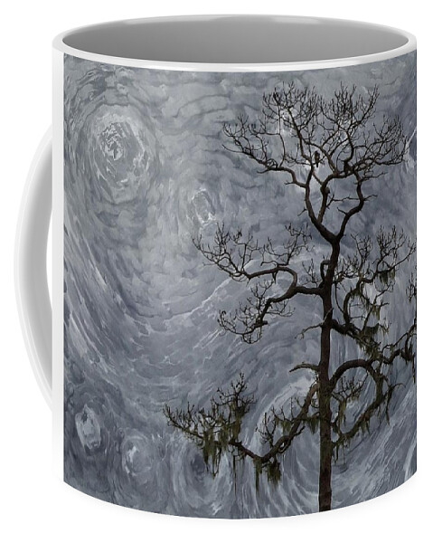 Dark Coffee Mug featuring the photograph Lonely at the Top by Stoney Lawrentz