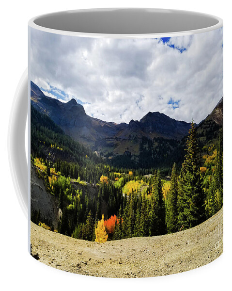 Mountain View Coffee Mug featuring the photograph Looking towards the Future by Elizabeth M