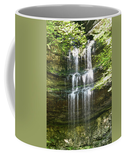 Lost Creek Falls Coffee Mug featuring the photograph Lost Creek Falls 5 by Phil Perkins
