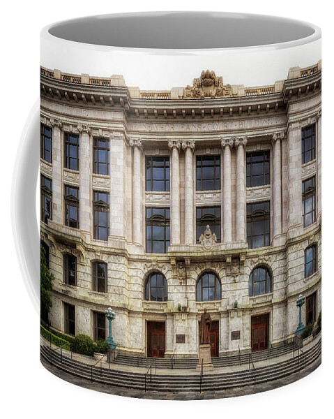 New Orleans Coffee Mug featuring the photograph Louisiana Supreme Court by Susan Rissi Tregoning