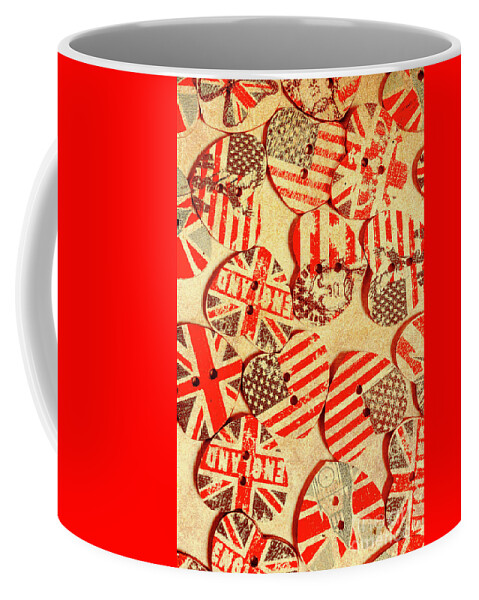 Patriotic Coffee Mug featuring the photograph Love of the heartland by Jorgo Photography