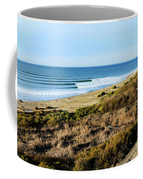 Lowers Coffee Mug featuring the photograph Lower Trestles, San Clemente by Tyler Rooke