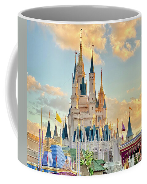 Magic Kingdom Coffee Mug featuring the photograph Magic Kingdom by Michael Albright