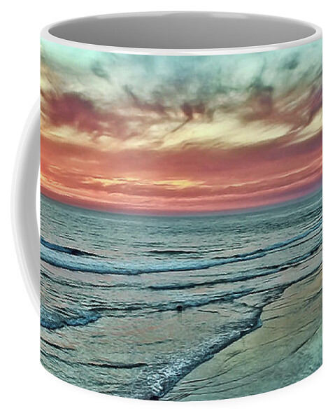 Clouds Coffee Mug featuring the photograph Magic Sunset Color Spectrum by Gabriele Pomykaj