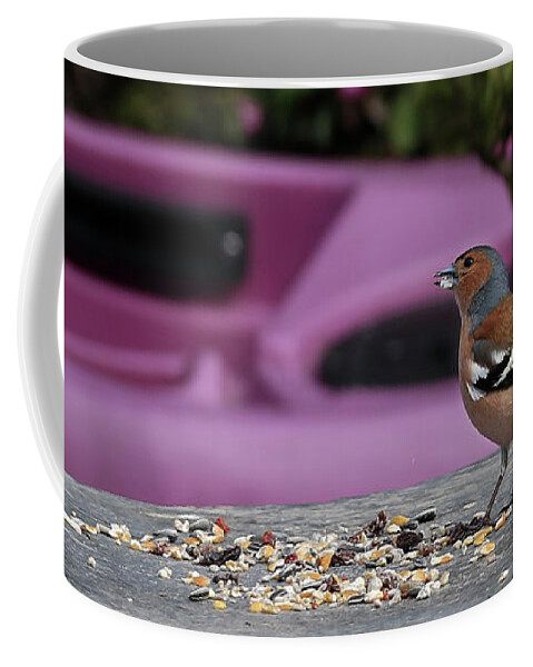 Chaffinch Coffee Mug featuring the photograph Male Chaffinch by Terri Waters
