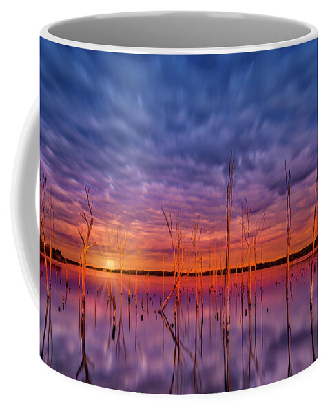 Manasquan Coffee Mug featuring the photograph Manasquan Reservoir Colors by Susan Candelario