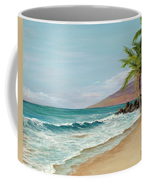 Maui Dreams Coffee Mug featuring the painting Maui Dreams by Darice Machel McGuire