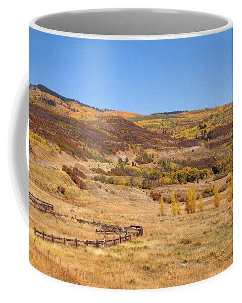 Colorado Coffee Mug featuring the photograph McClure Pass by Steve Stuller