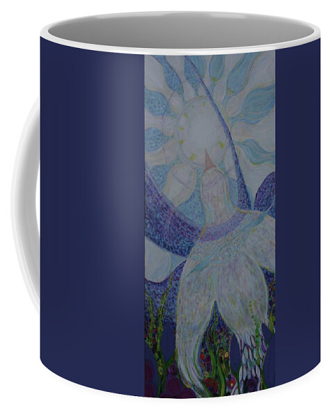  Coffee Mug featuring the painting Meadow 2 by Dawn Eareckson