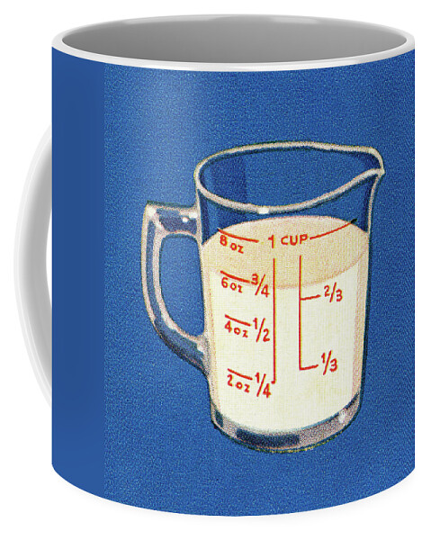 Measuring Cup of Milk Coffee Mug by CSA Images - Pixels