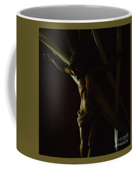 Jesus Coffee Mug featuring the photograph Measuring Up To Jesus by Frank J Casella