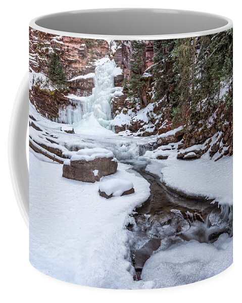 Waterfall Coffee Mug featuring the photograph Mermaid's Tail by Angela Moyer