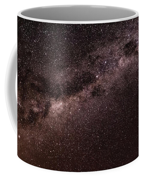 Milkyway Coffee Mug featuring the photograph Milkyway over Spitzkoppe, Namibia by Lyl Dil Creations