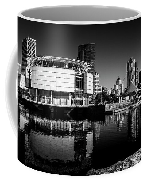 Blumwurks Coffee Mug featuring the photograph Milwaukee by the lake by Matthew Blum