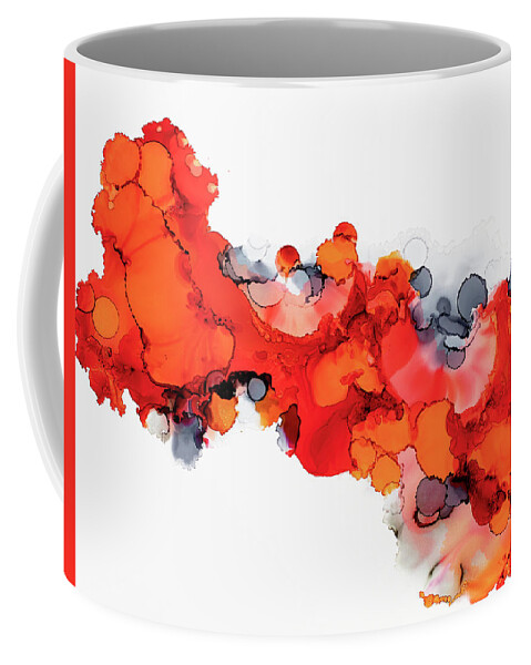 Urban Coffee Mug featuring the painting Mimosa by Tamara Nelson