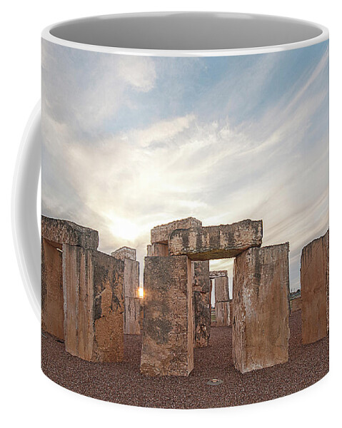 Historical Coffee Mug featuring the photograph Mini Stonehenge by Scott Cordell