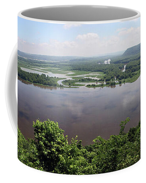 Mississippi Coffee Mug featuring the photograph Mississippi Wisconsin by Pete Klinger