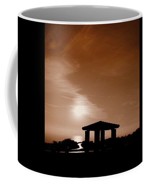 Palos Verdes Coffee Mug featuring the photograph Moonlight Ride by Joe Schofield