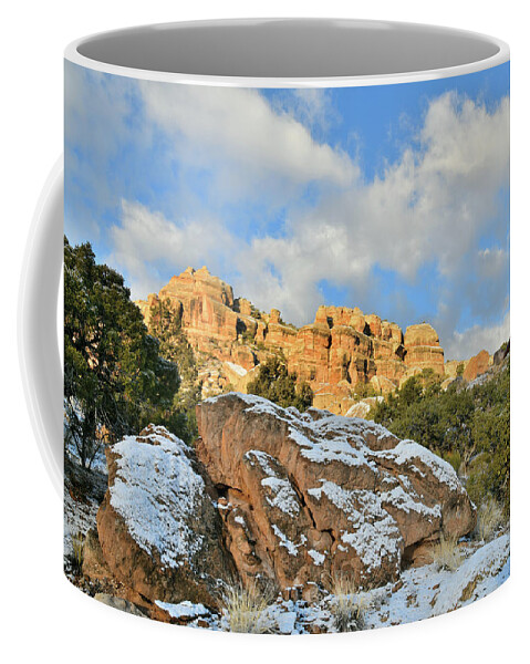 Colorado National Monument Coffee Mug featuring the photograph Morning at Colorado National Monument by Ray Mathis