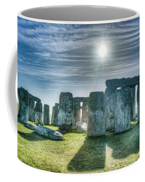 Tourism Coffee Mug featuring the photograph Morning Hedge by Laura Hedien