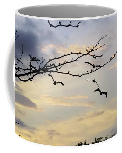 Sunrise Coffee Mug featuring the photograph Morning Sky View by Climate Change VI - Sales