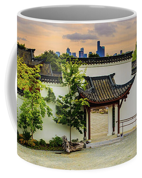 Pano Coffee Mug featuring the photograph Morning Sunrise by Briand Sanderson