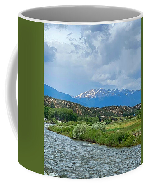 Mountains Coffee Mug featuring the photograph Mountain magic by Colette Lee