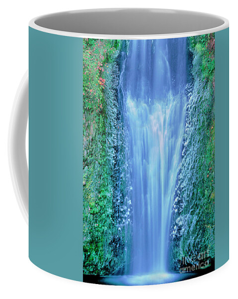 North America Coffee Mug featuring the photograph Multnomah Falls Columbia River Gorge Oregon by Dave Welling