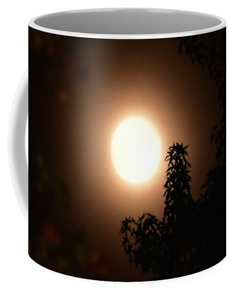 Moon Coffee Mug featuring the photograph My Hunters Moon by Eileen Brymer