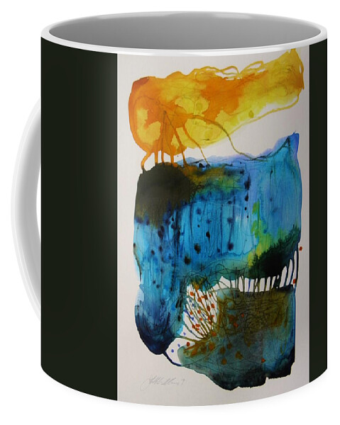 Abstract Coffee Mug featuring the painting My Only Sunshine by John Williams