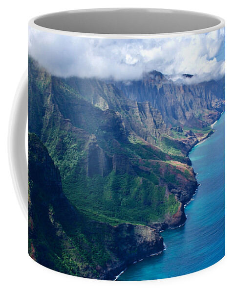 Gary Coffee Mug featuring the photograph Na Pali Coast Southwest by Gary F Richards