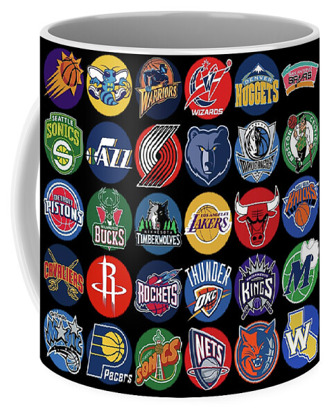 National Basketball Association Spotlight Logo Teams by Movie Poster Prints