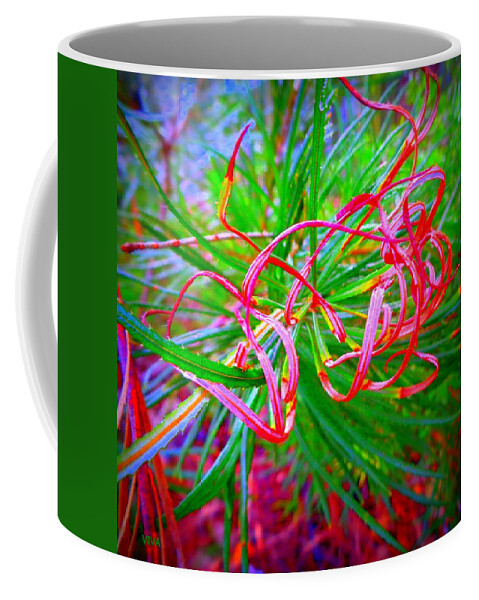 Tendril Coffee Mug featuring the photograph Nature's Ribbons by VIVA Anderson
