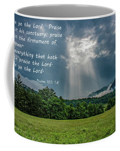 Scripture Coffee Mug featuring the photograph Nature's Song by Marcy Wielfaert
