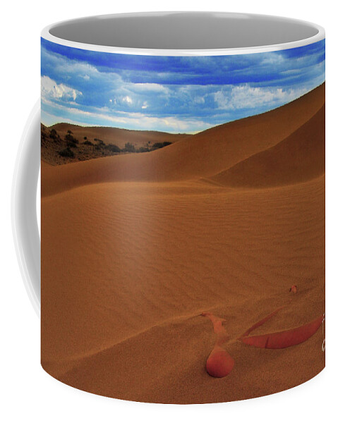 Sand Dunes Coffee Mug featuring the photograph New Mars by Robert WK Clark
