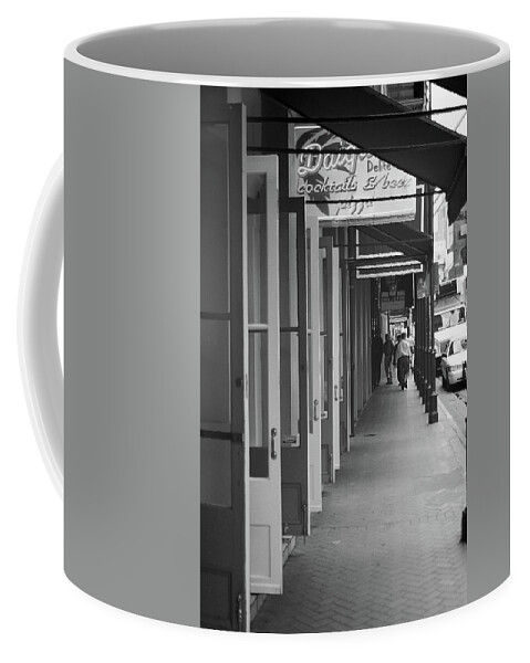 America Coffee Mug featuring the photograph New Orleans Doorways 2004 by Frank Romeo
