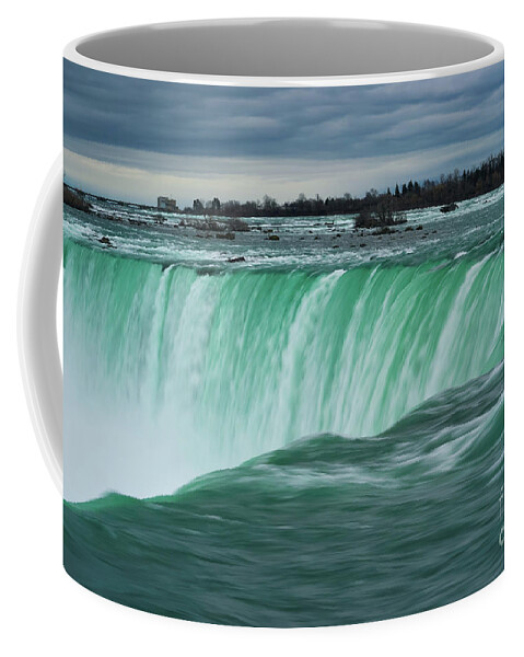 Niagara Falls Magical Hues Coffee Mug featuring the photograph Niagara Falls Magical Hues by Rachel Cohen