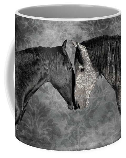 Black And White Coffee Mug featuring the photograph Not Always Black and White by Mary Hone